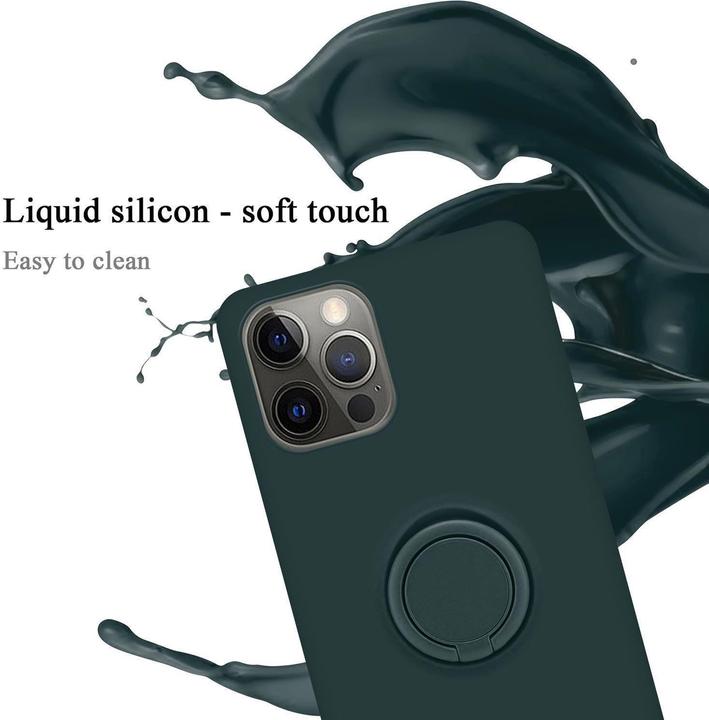 Actual product image Cadorabo TPU Liquid Ring Silicone Case Cover (Apple iPhone 13 Pro)