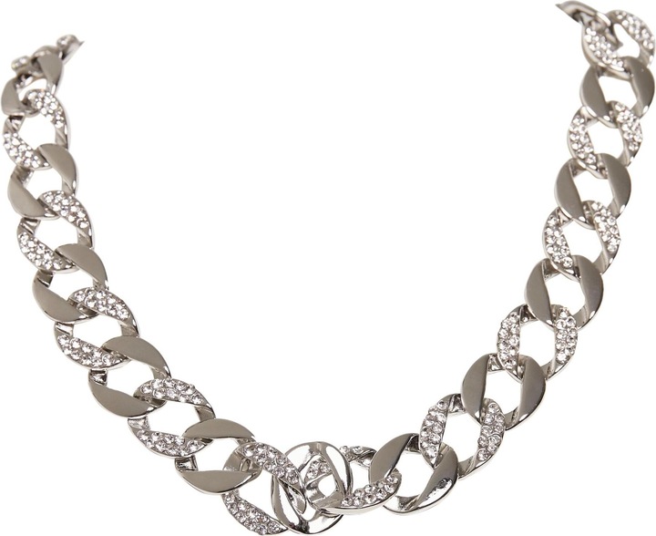 Produktbild Urban Classics Basic Diamond Necklace And Bracelet Set (100% Zink)