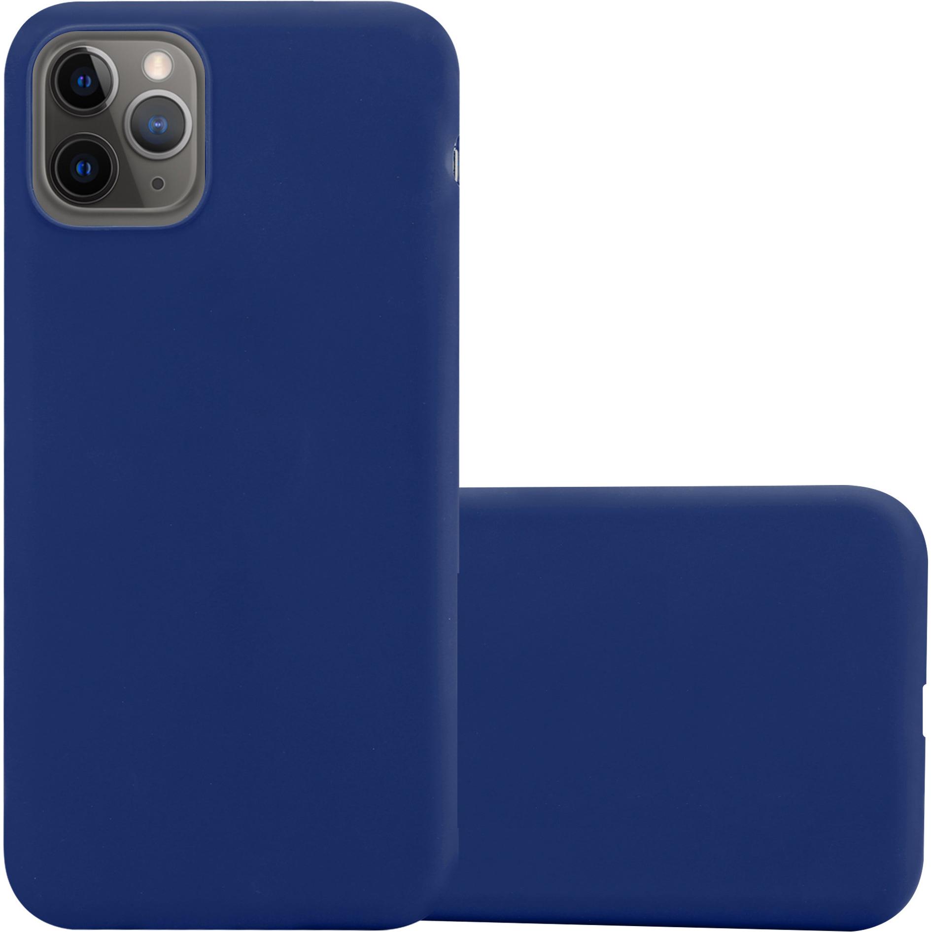 Cadorabo TPU Candy Hülle (Apple iPhone 13 Pro Max), Smartphone Hülle, Blau