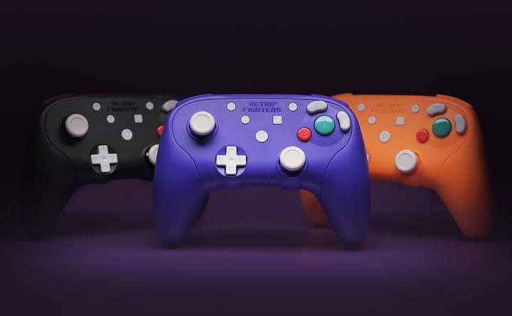 Actual product image Retro Fighters Retro-Fighters - BattlerGC 2.4G Controller - Black (PC, Switch)