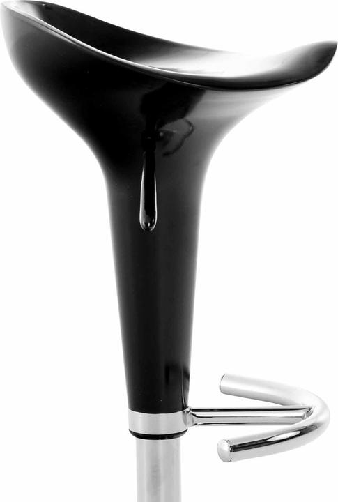 Produktbild CLP 2er Set Barhocker Saddle, schwarz