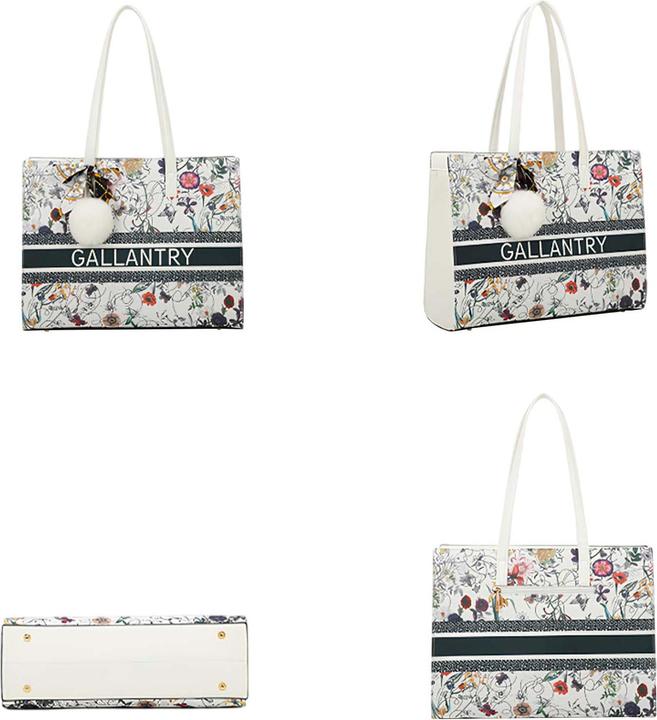 Actual product image Gallantry Handbag Cabas Chikle Rigide Printed