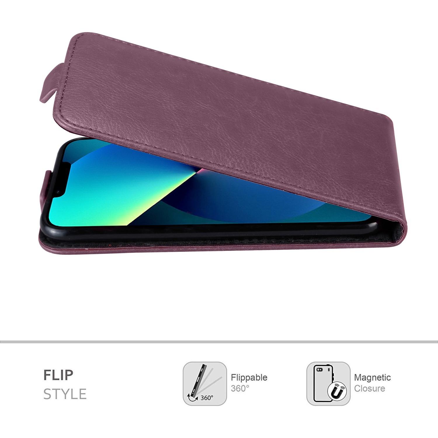 Thumbnail - Cadorabo Flip Glatt Hülle (Apple iPhone 13 mini), Smartphone Hülle, Violett