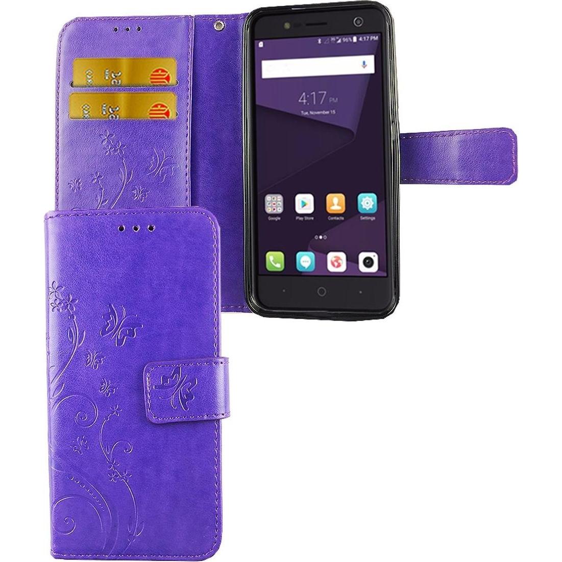 König Design Hülle Handy Schutz für ZTE Blade V8 Lite Case Cover Tasche Wallet Etui Bumper (ZTE Blade V8 Lite), Smartpho...