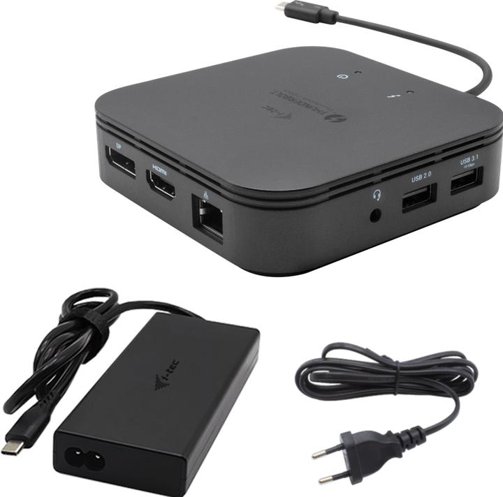 Actual product image i-tec Thunderbolt 3 Travel Dock Dual 4K (USB-C, 1 Ports)