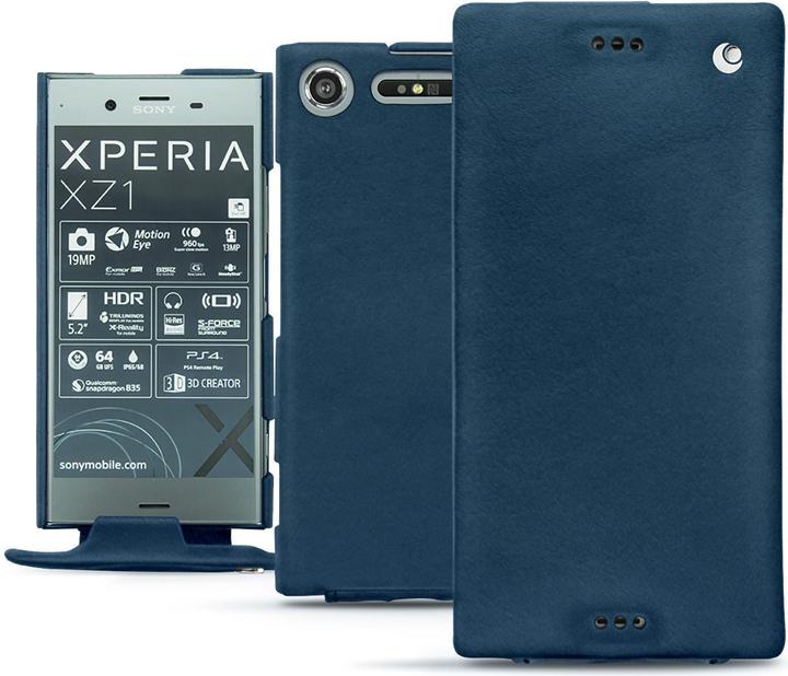 Actual product image Noreve Leather cover vertical (Sony Xperia XZ1)
