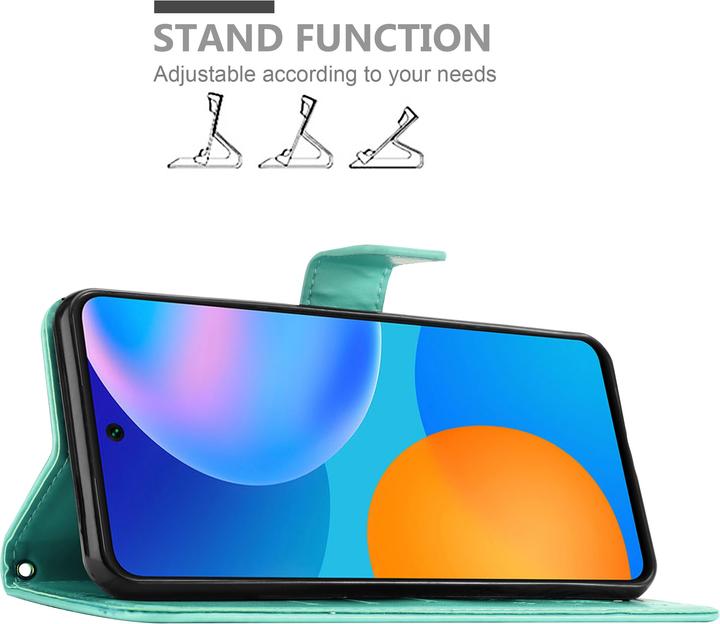 Actual product image Cadorabo Flower Book cover (Huawei P Smart (2021))