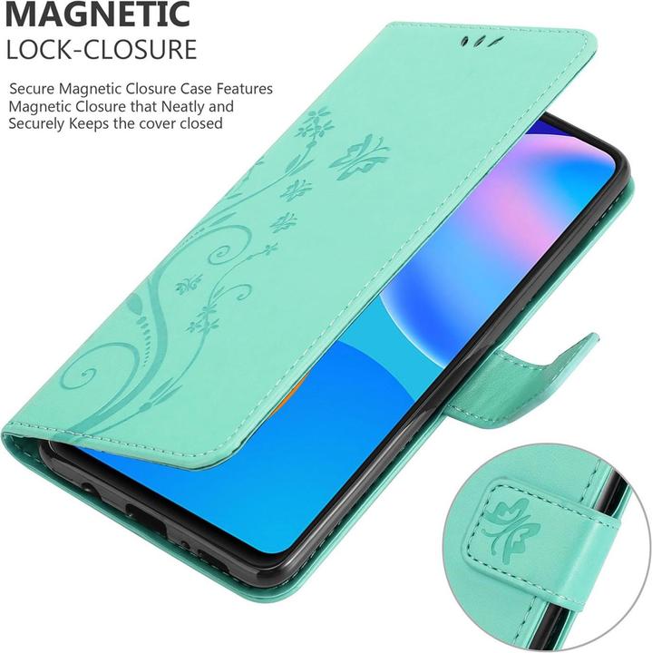 Actual product image Cadorabo Flower Book cover (Huawei P Smart (2021))