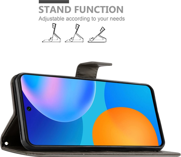 Actual product image Cadorabo Flower Book cover (Huawei P Smart (2021))