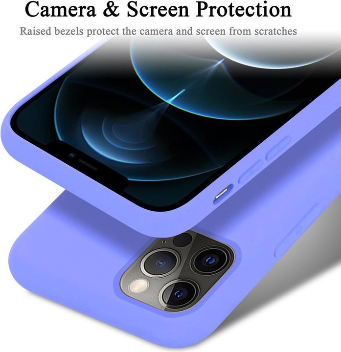 Actual product image Cadorabo TPU Liquid Silicone Case Cover (Apple iPhone 13)