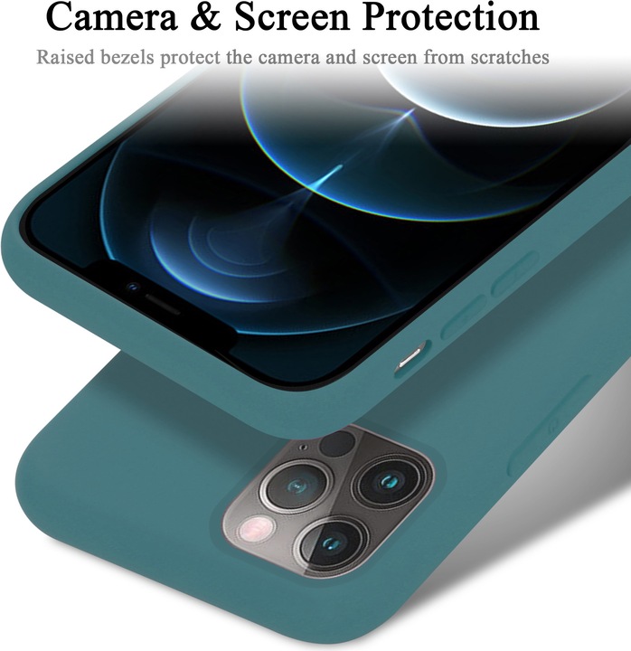 Actual product image Cadorabo TPU Liquid Silicone Case Cover (Apple iPhone 13)