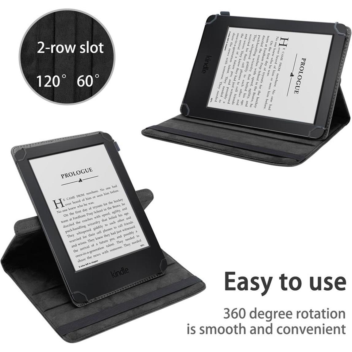 Thumbnail - Cadorabo Tablet Hülle Universal 360 (Voyage 2014 (7. Gen.)), Tablet Hülle, Schwarz