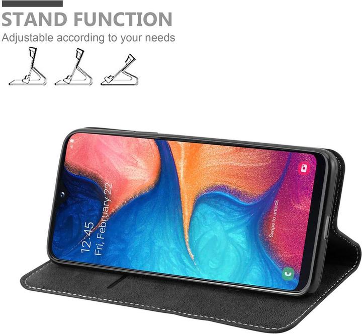 Produktbild Cadorabo X-Wallet Kunstlederkombi Hülle (Samsung Galaxy A20e, Samsung Galaxy A10e)