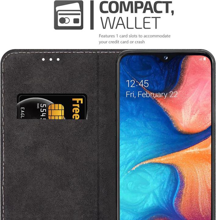Produktbild Cadorabo X-Wallet Kunstlederkombi Hülle (Samsung Galaxy A20e, Samsung Galaxy A10e)