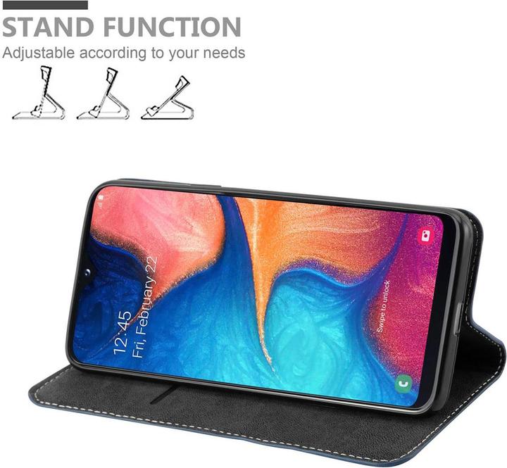 Immagine prodotto Cadorabo X-Wallet Copertura della tuta in ecopelle (Samsung Galaxy A10e, Samsung Galaxy A20e)