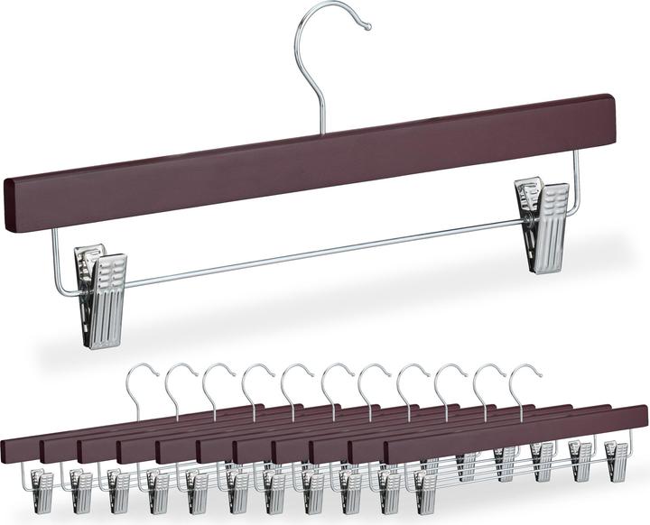 Relaxdays 12x trouser clips (12 x)