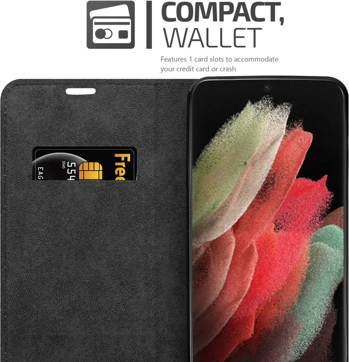 Actual product image Cadorabo Book Invis. Magnet sleeve (Samsung Galaxy S22 Ultra)