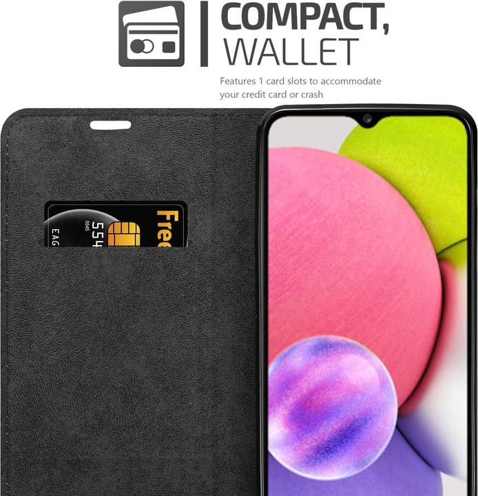 Productafbeelding Cadorabo Boek Invis. Magnetisch deksel (Samsung Galaxy A03s)