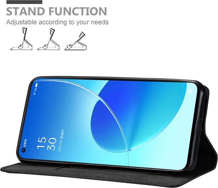 Productafbeelding Cadorabo Boek Invis. Magnetisch deksel (Oppo Reno 6 5G)