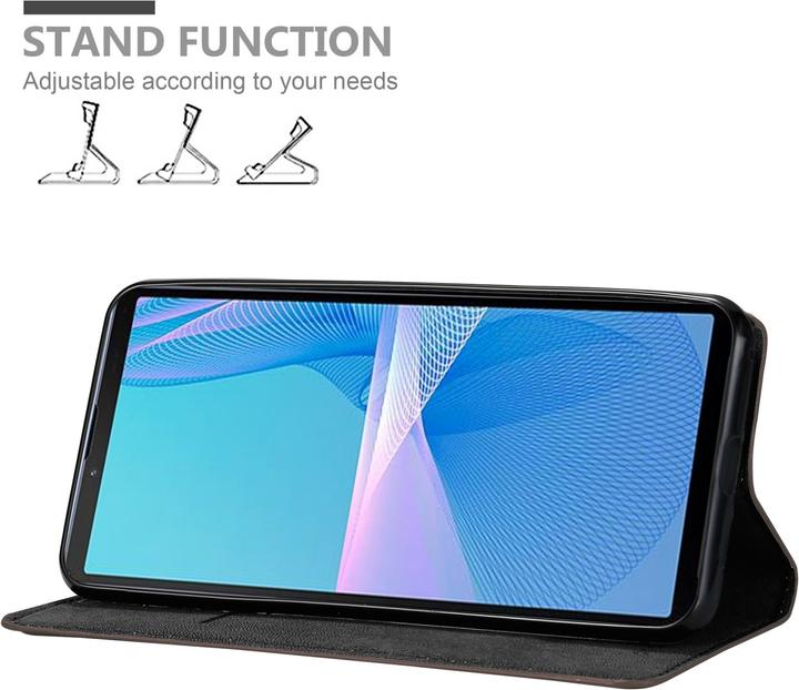 Productafbeelding Cadorabo Boek Invis. Magnetisch deksel (Sony Xperia 10 III)