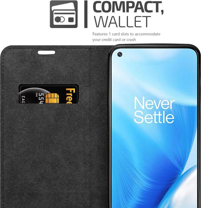 Productafbeelding Cadorabo Boek Invis. Magnetisch deksel (OnePlus Noord N200 5G)