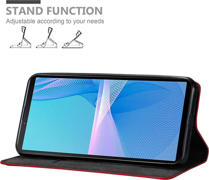 Productafbeelding Cadorabo Boek Invis. Magnetisch deksel (Sony Xperia 10 III)