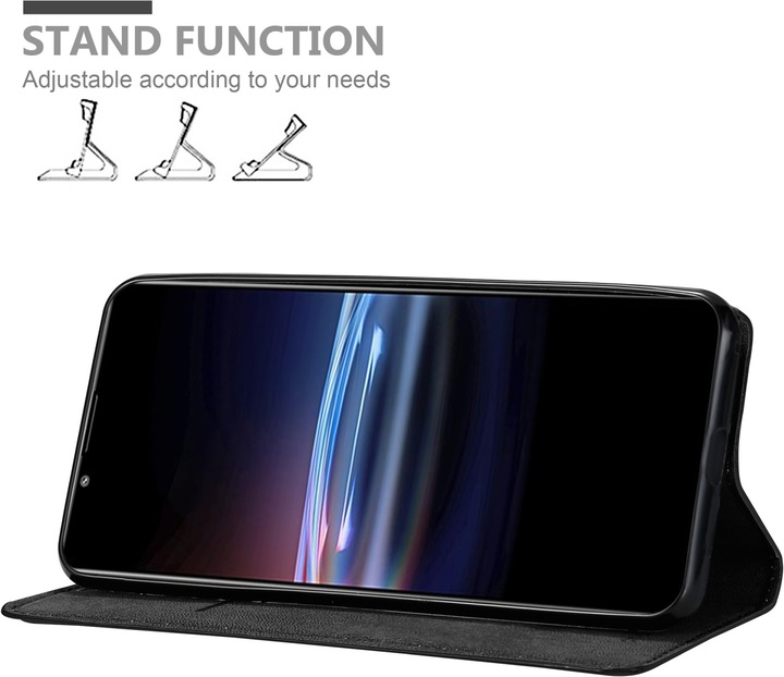 Actual product image Cadorabo Book Invis. Magnet sleeve (Sony Xperia Pro-I)