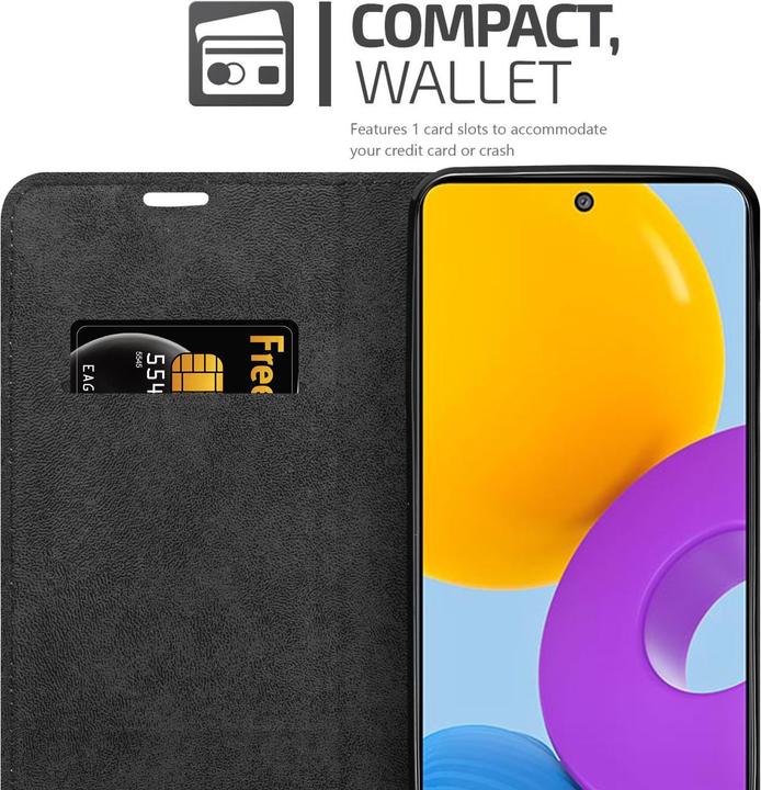 Productafbeelding Cadorabo Boek Invis. Magnetisch deksel (Samsung Galaxy M52 5G)