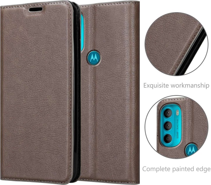 Produktbild Cadorabo Book Invis. Magnet Hülle (Motorola Moto G71 5G)