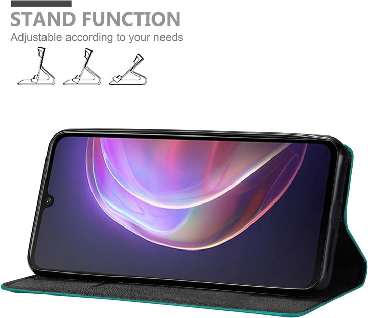 Produktbild Cadorabo Book Invis. Magnet Hülle (Vivo V21)