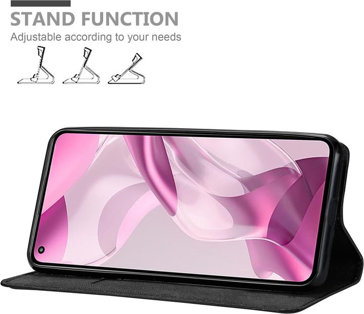Productafbeelding Cadorabo Boek Invis. Magnetisch deksel (Xiaomi Mi 11 Lite, Xiaomi Mi 11 Lite 5G, Xiaomi Mi 11 Lite 5G NE)