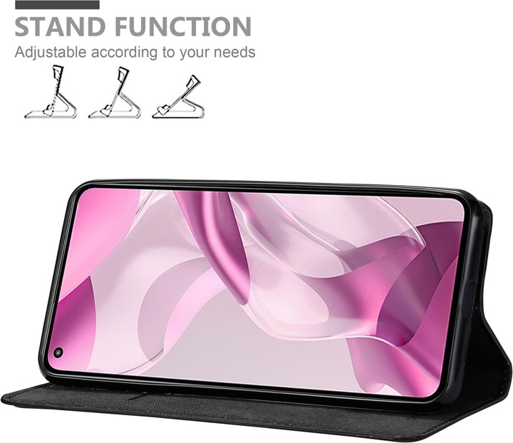 Actual product image Cadorabo Book Invis. Magnet sleeve (Xiaomi Mi 11 Lite, Xiaomi Mi 11 Lite 5G, Xiaomi Mi 11 Lite 5G NE)