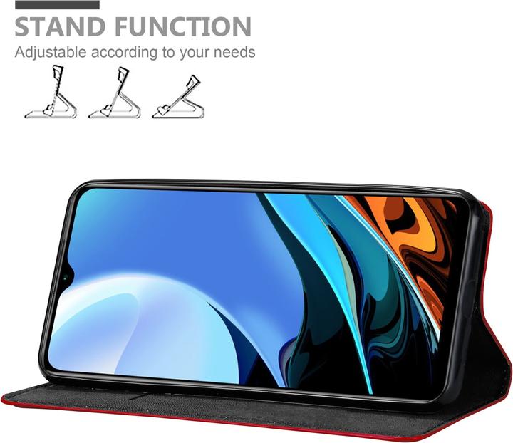 Productafbeelding Cadorabo Boek Invis. Magnetisch deksel (Xiaomi Redmi 9T, Xiaomi Poco M3)