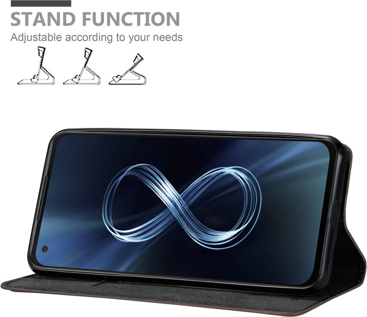 Produktbild Cadorabo Book Invis. Magnet Hülle (Asus Zenfone 8)