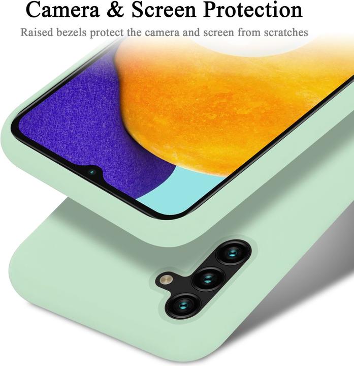 Produktbild Cadorabo TPU Liquid Silicone Case Hülle (Samsung Galaxy A13 5G)