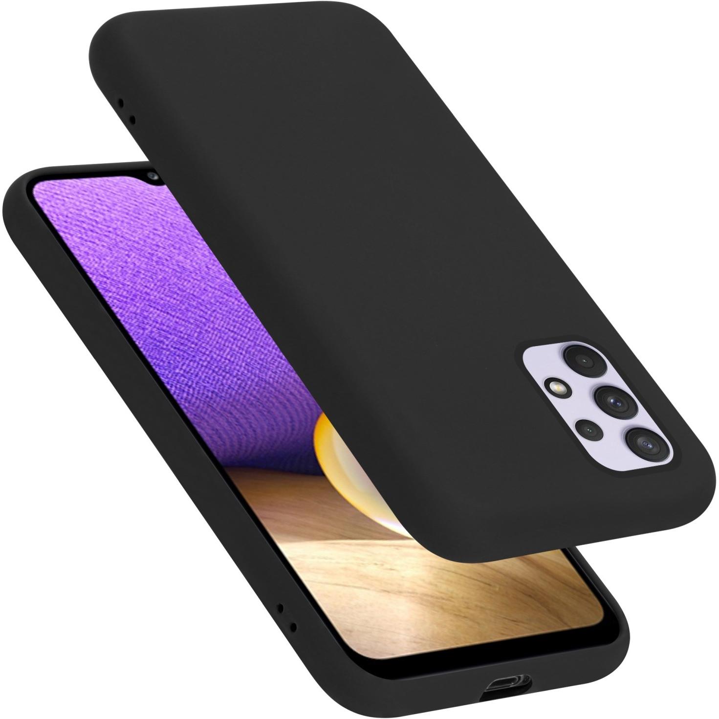 Thumbnail - Cadorabo TPU Liquid Silicone Case Hülle (Samsung Galaxy A33 5G), Smartphone Hülle, Schwarz