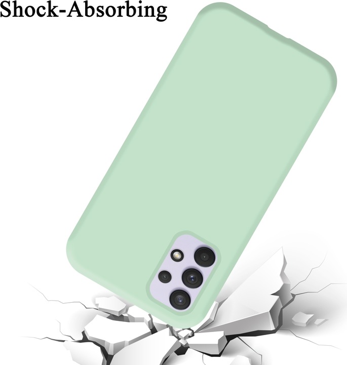 Actual product image Cadorabo TPU Liquid Silicone Case Cover (Samsung Galaxy A33 5G)