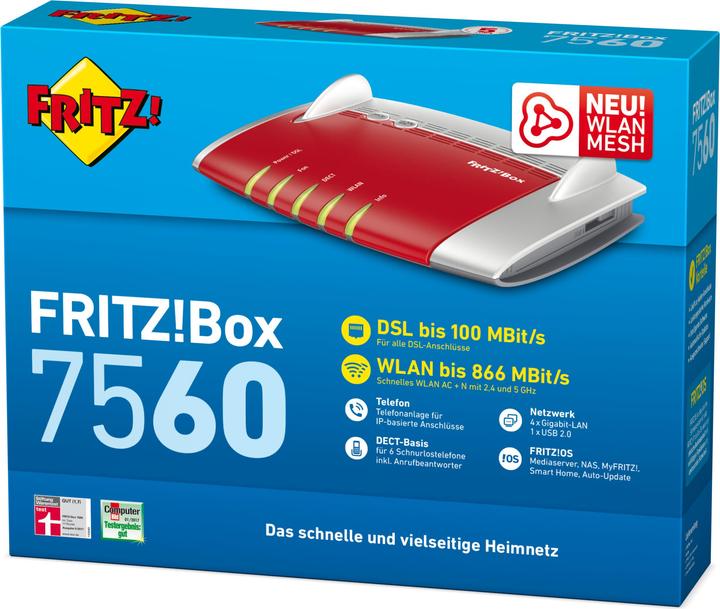 Actual product image FRITZ! Box 7560