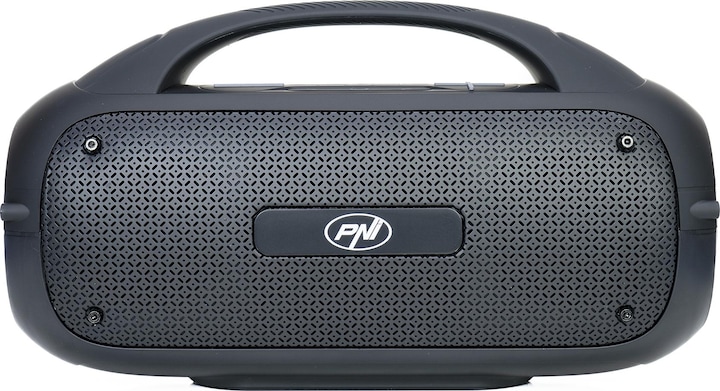 Produktbild PNI Tragbarer Lautsprecher FunBox BT600, mit Bluetooth, 65 W, MP3-Player, Kartenleser, USB, kabellos (8 h, Akkubetrieb)