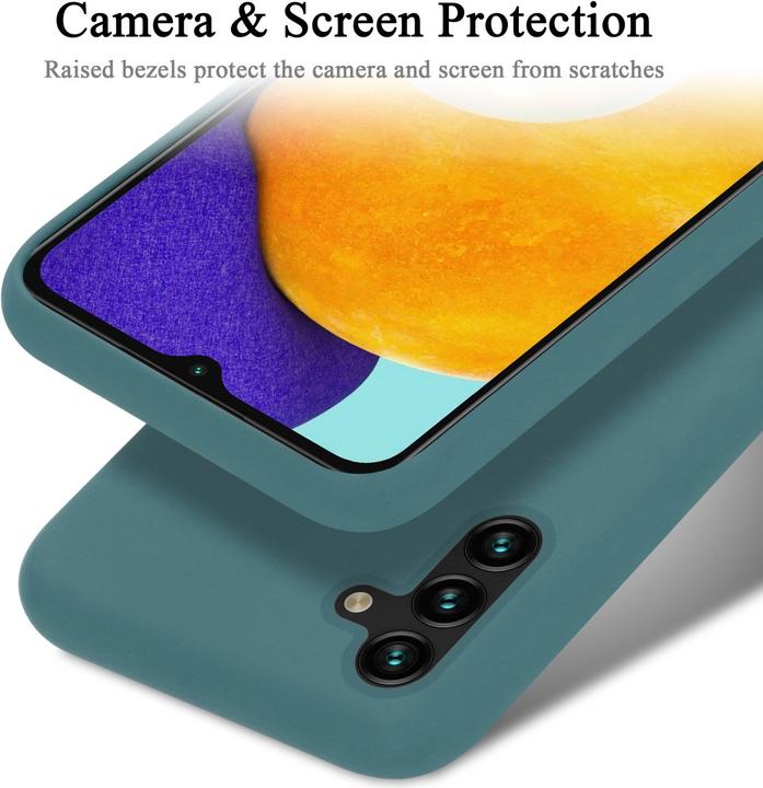 Produktbild Cadorabo TPU Liquid Silicone Case Hülle (Samsung Galaxy A13 5G)