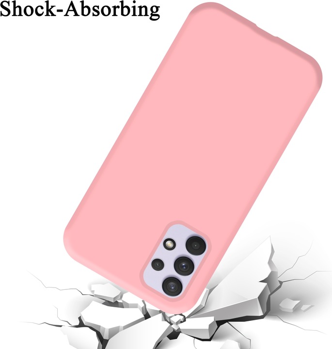 Actual product image Cadorabo TPU Liquid Silicone Case Cover (Samsung Galaxy A33 5G)
