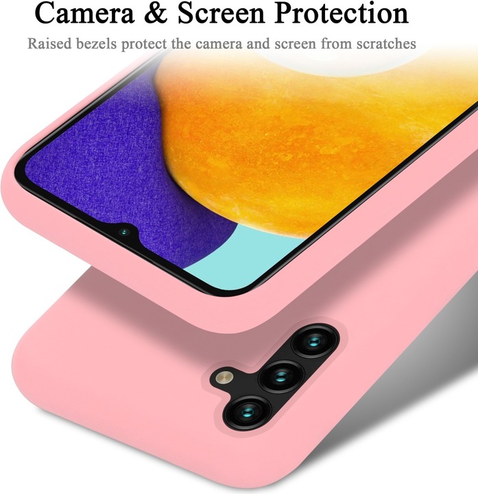 Actual product image Cadorabo TPU Liquid Silicone Case Cover (Samsung Galaxy A13 5G)