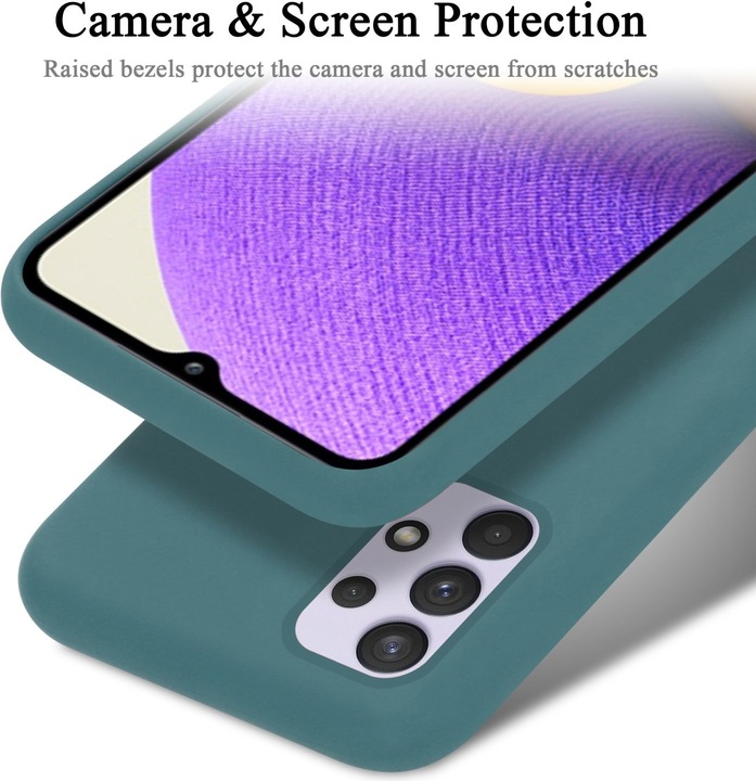 Actual product image Cadorabo TPU Liquid Silicone Case Cover (Samsung Galaxy A33 5G)