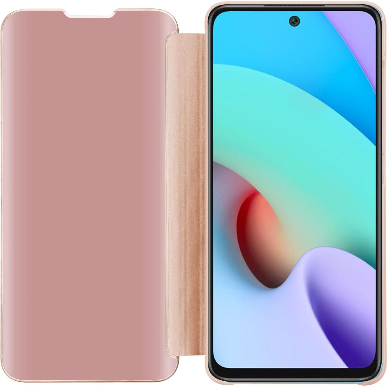 Thumbnail - Cadorabo Smart View Spiegel (Xiaomi Redmi 10), Smartphone Hülle, Pink