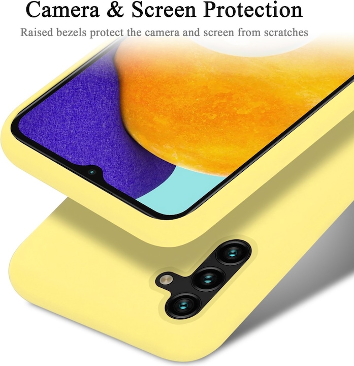 Actual product image Cadorabo TPU Liquid Silicone Case Cover (Samsung Galaxy A13 5G)