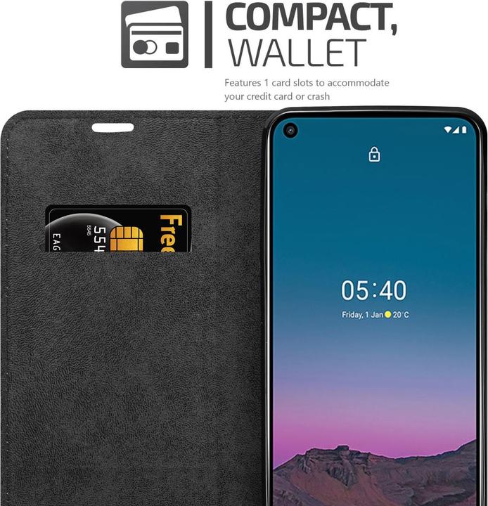 Productafbeelding Cadorabo Boek Invis. Magnetisch deksel (Nokia 5.4)