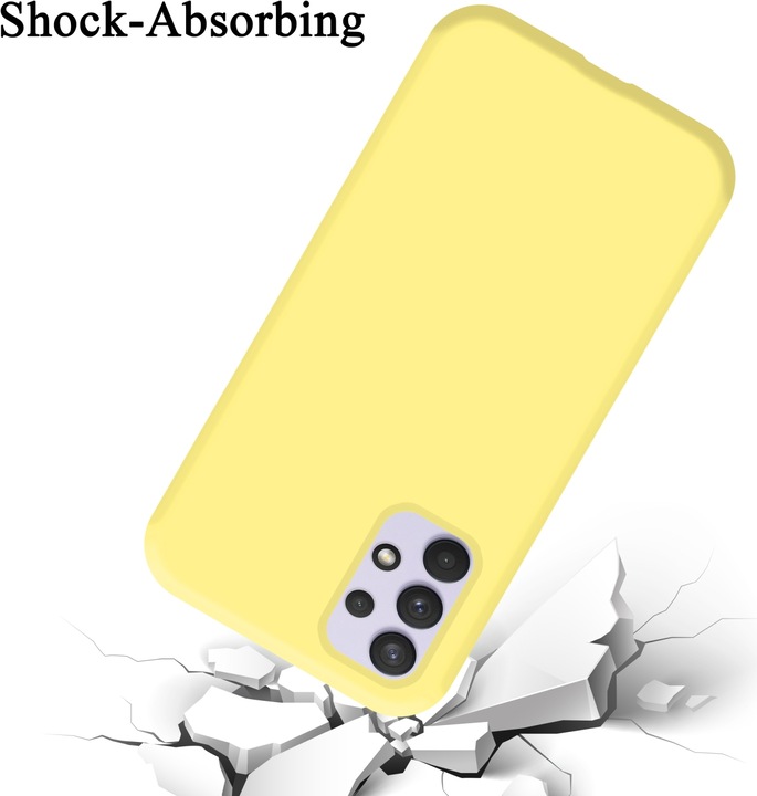 Actual product image Cadorabo TPU Liquid Silicone Case Cover (Samsung Galaxy A33 5G)