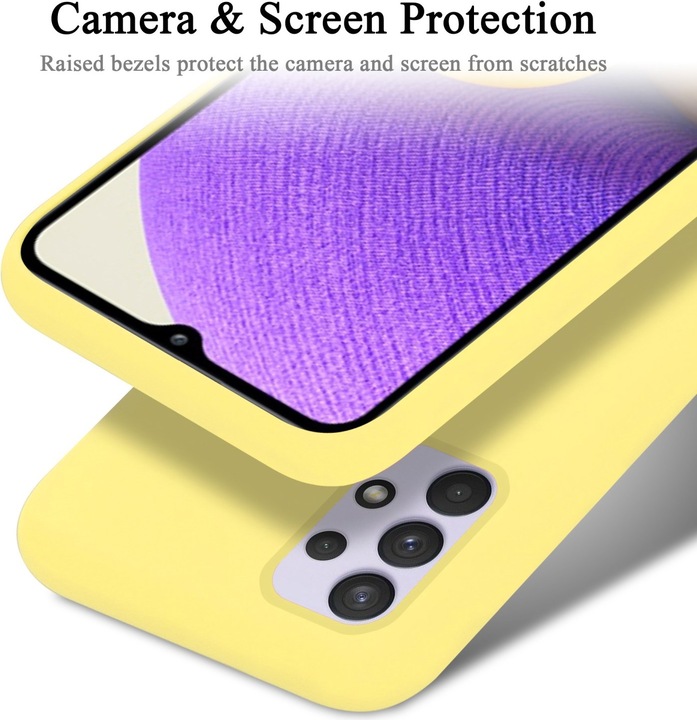 Actual product image Cadorabo TPU Liquid Silicone Case Cover (Samsung Galaxy A33 5G)