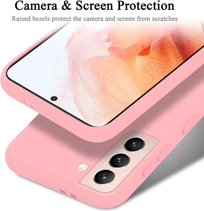 Actual product image Cadorabo TPU Liquid Silicone Case Cover (Samsung Galaxy S22)