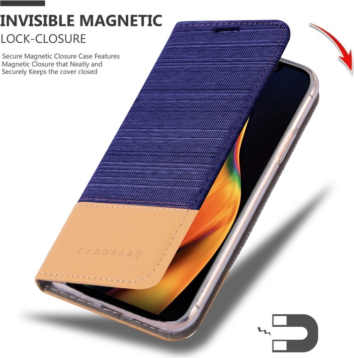 Actual product image Cadorabo Jeans Book Cover (Apple iPhone 13 Pro)